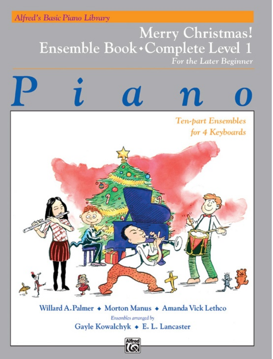 ABP Christmas Ensembles Level 1 (1A/1B) Complete - E. L. Lancaster|Gayle Kowalchyk - Piano Alfred Music