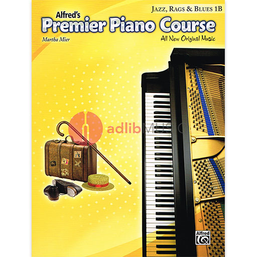 Alfred's Premier Piano Course Jazz Rags & Blues 1B - Piano by Mier Alfred 41039