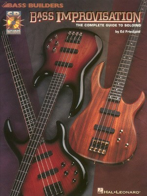 Bass Improvisation - Bass Guitar Ed Friedland Hal Leonard Bass TAB /CD