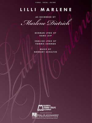 Lili Marlene - Edward B. Marks Music Company Piano & Vocal Sheet Music