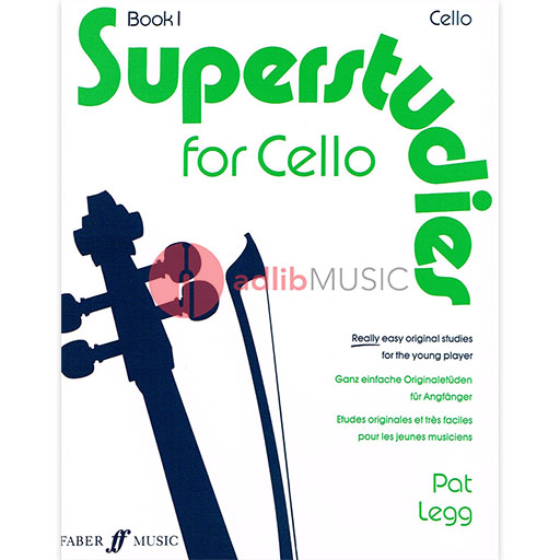 Superstudies for Cello Book 1