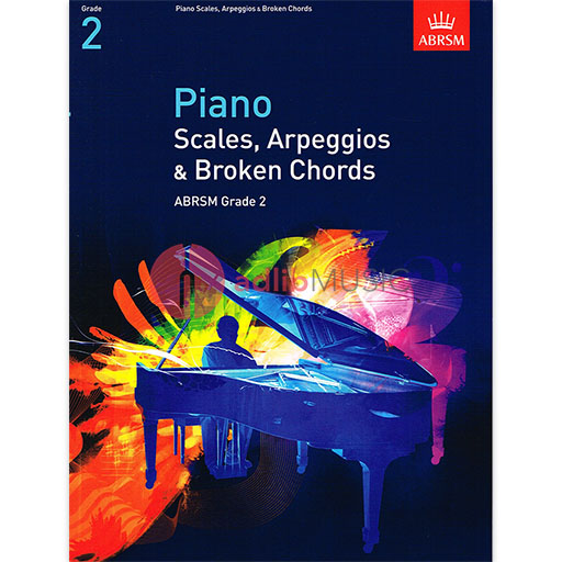 ABRSM Piano Scales & Broken Chords Grade 2 - Piano ABRSM 9781860969140