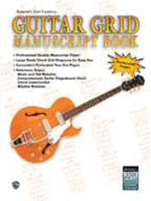 GUITAR GRID MANUSCRIPT BOOK