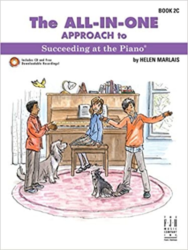 All-In-One Approach to Succeeding at the Piano Book 2B - Helen Marlais - FJH Music FJH2229