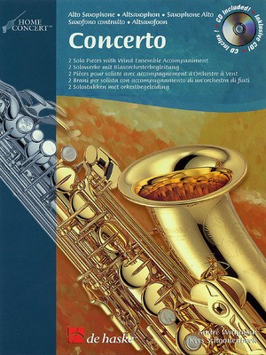 Concerto - Andrí© Waignein|Kees Schoonenbeek - Alto Saxophone De Haske Publications /CD