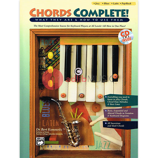 Chords Complete - Piano/CD by Konowitz Alfred 18480