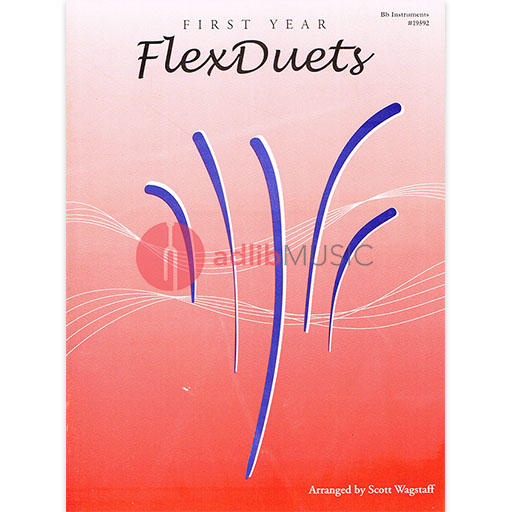 First Year FlexDuets - Bb Instruments - arr. Wagstaff - Bb Instrument Kendor Music