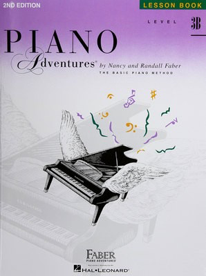 Piano Adventures Level 3B Lesson Book - Piano/CD by Faber/Faber Hal Leonard 420318