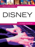 Really Easy Piano: Disney - Easy Piano Solo with Lyrics Hal Leonard 311916