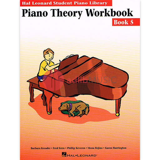 Hal Leonard Student Piano Library Piano Theory Workbook Book 5 - Piano 298062