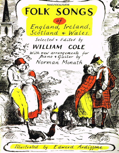 FOLK SONGS OF ENGLAND IRELAND SCOTLAND WALES - PVG - Warner Bros