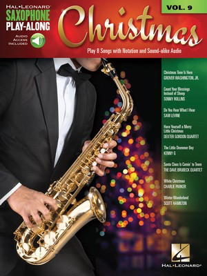 Christmas - Saxophone Play-Along Volume 9 - Saxophone Hal Leonard Sftcvr/Online Audio