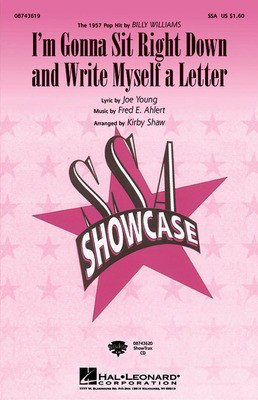 I'm Gonna Sit Right Down and Write Myself a Letter - Fred E. Ahlert|Joe Young - Kirby Shaw Hal Leonard ShowTrax CD CD