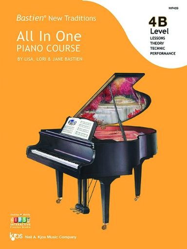 Bastien New Traditions All-In-One Piano Course Level 4B - Piano by Bastien Kjos WP459