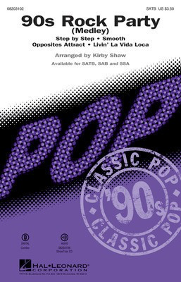 90s Rock Party - (Medley) - Kirby Shaw Hal Leonard ShowTrax CD CD