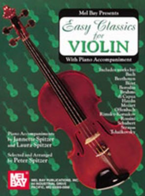 Easy Classics For Violin Vln/Pno -