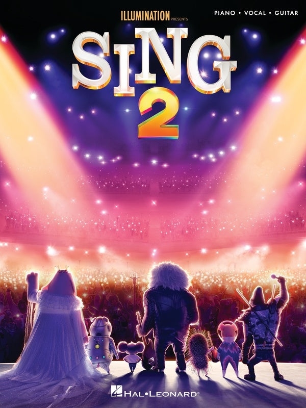 Sing 2: Music from the Movie Soundtrack - Piano/Vocal/Guitar PVG Hal Leonard 403538