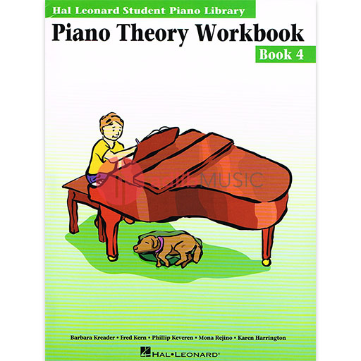 Hal Leonard Student Piano Library Piano Theory Workbook Book 4 - Piano 298030