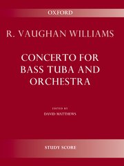 Concerto for Bass Tuba and Orchestra Study Score