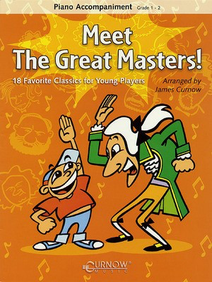 Meet the Great Masters! - Piano Accompaniment - Piano James Curnow Curnow Music