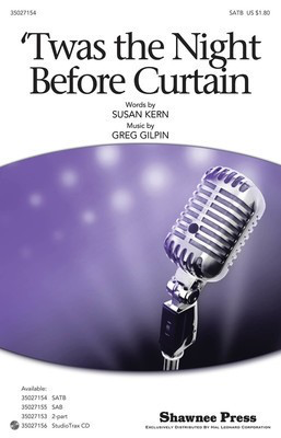 Twas the Night Before Curtain - Greg Gilpin|Susan Kern - Shawnee Press StudioTrax CD CD