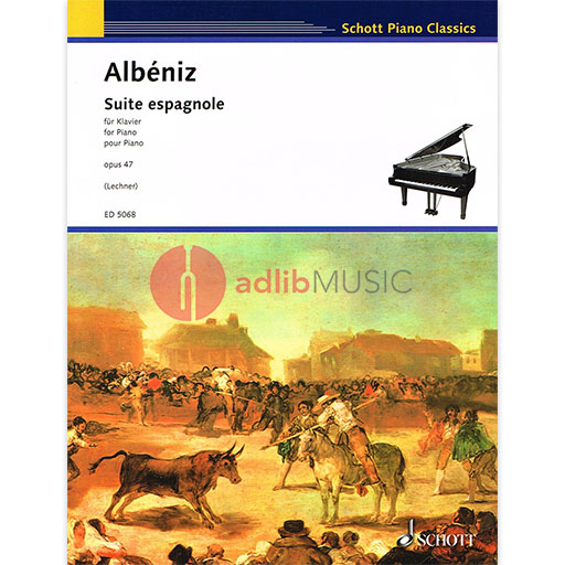 Albeniz - Suite Espanola Op47 - Piano Schott ED5068