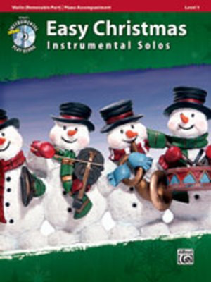 Easy Christmas Instrumental Solos Cello Book/CD