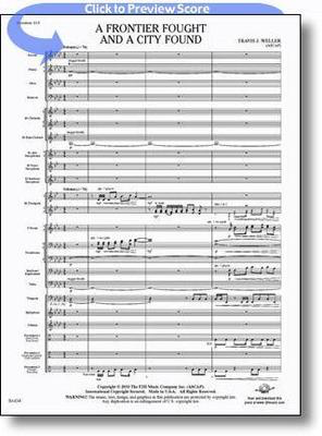 A Frontier Fought and a City Found - Travis J. Weller - FJH Music Company Score/Parts