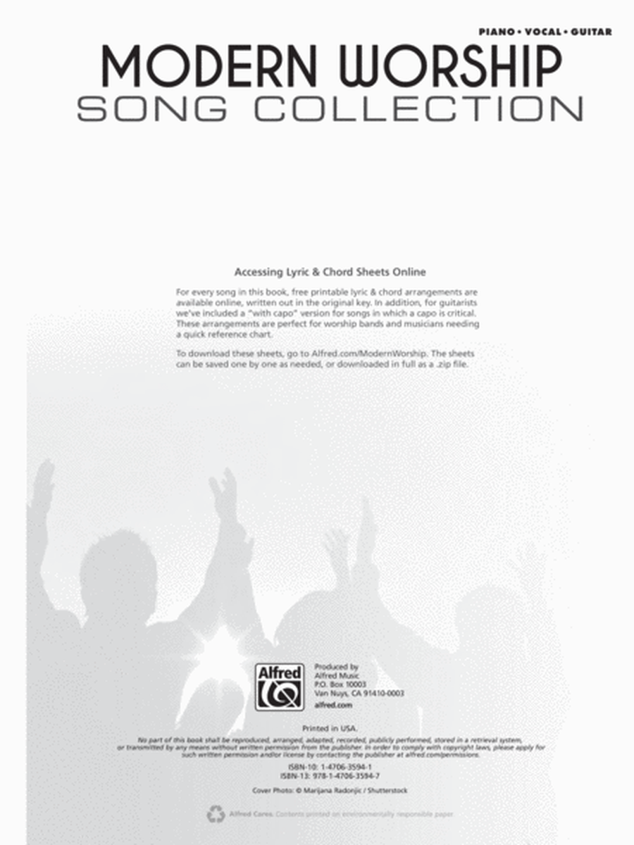 Modern Worship Song Collection PVG