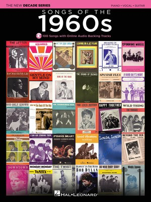 Songs of the 1960s - Decade Series Play-Along - Piano/Vocal/Guitar/Audio Access Online PVG Hal Leonard 137596