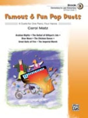 Famous And Fun Pop Duets Bk 3 Late Elementary - Alfred Publishing