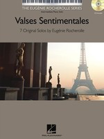 Valses Sentimentales - Original Solos by Eugenie Rocherolle - Eugenie Rocherolle - Hal Leonard Piano Solo /CD