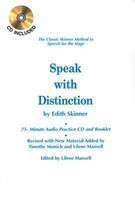 Speak with Distinction - 75-Minute Audio Practice CD and Booklet - Edith Skinner Applause Books /CD