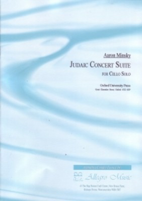 Minsky - Judaic Concert Suite - Cello Solo Oxford Archive 9780193866751