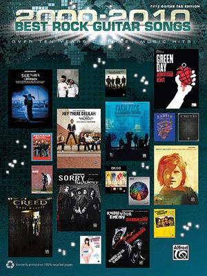 2000-2010 Best Rock Guitar Songs - Over Ten Years of Sheet Music Hits! - Guitar Hal Leonard Easy Guitar