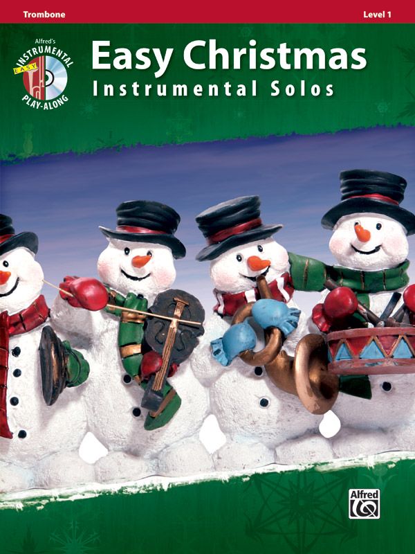 Easy Christmas Instrumental Solos - Trombone with Play-Along CD