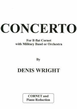 Wright - Concerto - Cornet or Trumpet/Piano Accompaniment Studio M-050-00840-8