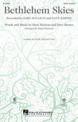 Bethlehem Skies - David Barnes|Dara MacLean - 2-Part Roger Emerson Hal Leonard Octavo