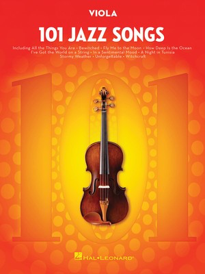 101 Jazz Songs - Viola Solo - Hal Leonard 146372