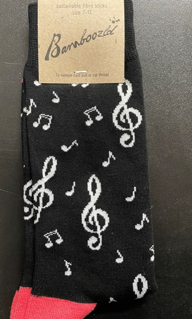 Womens Bamboo Socks Beethoven 2-8