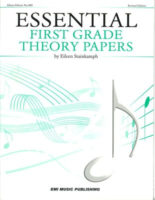 Essential First Grade Theory Papers - EileenŒæStainkamph EMI Music Publishing Book