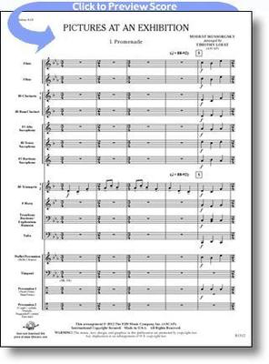 Pictures at an Exhibition - Timothy Loest FJH Music Company Score/Parts