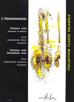 Demersseman - 3 Solos - Saxophone/Piano Accompaniment Lemoine 27683HL