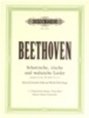 Scottish And Irish Songs For 1 To 3 Voices - Ludwig van Beethoven - Classical Vocal Edition Peters Vocal Score