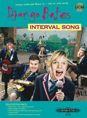 Interval Song Bk/Cd - Django Bates - Edition Peters