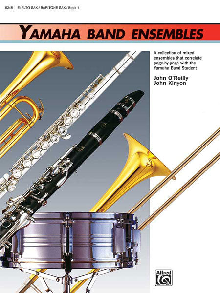 Yamaha Band Ensembles Book 1 Alto/Baritone Sax