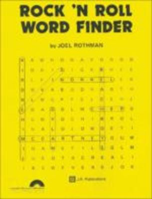 Rock N Roll Word Finder - Joel Rothman - Joel Rothman Publications