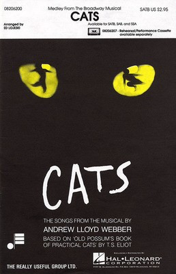 Cats (Medley) - Andrew Lloyd Webber|T.S. Eliot - Ed Lojeski Hal Leonard ShowTrax CD CD