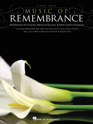 Music of Remembrance - Piano Solo Hal Leonard 144010