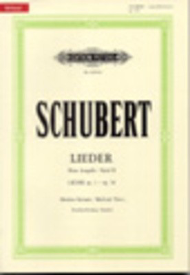 54 Songs Bk 2 - Medium Voice - Franz Schubert - Classical Vocal Medium Voice Edition Peters Vocal Score